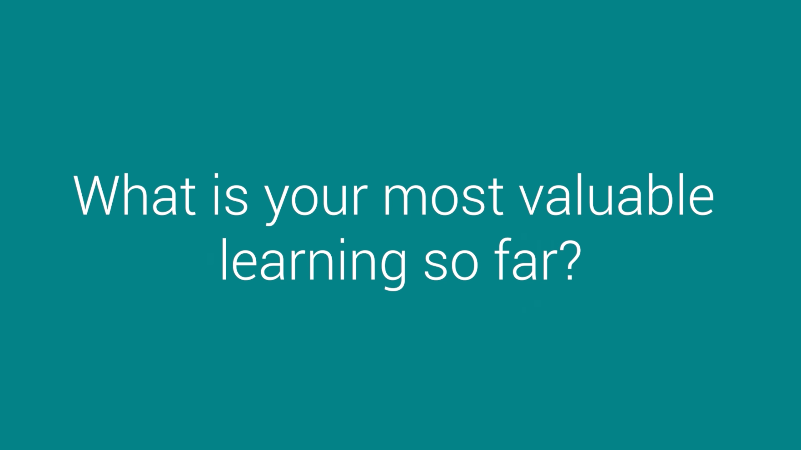Internship testimonials – Episode 5: What is your most valuable learning at TRG?