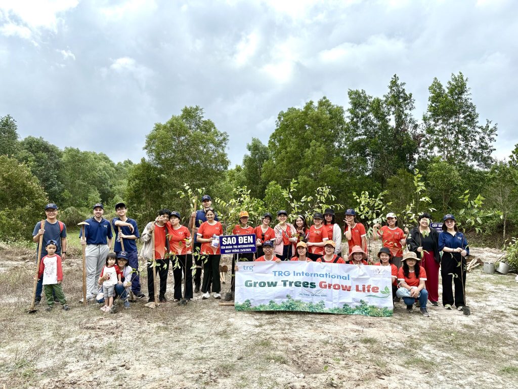 TRG's tree planting day in 2025