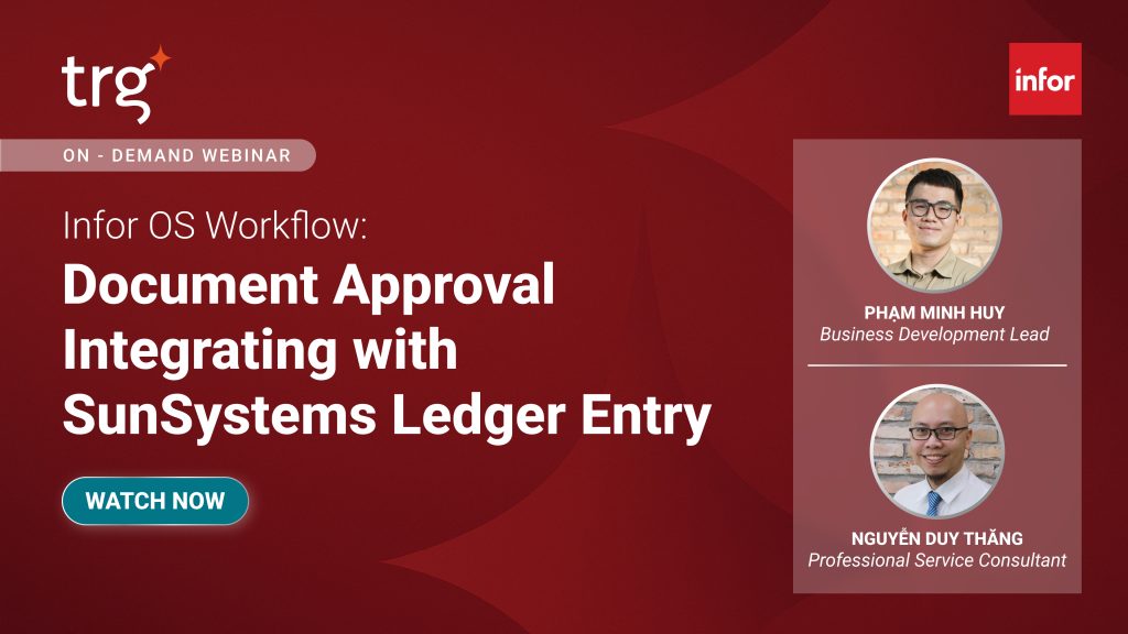 On-demand Webinar - Infor OS Workflow