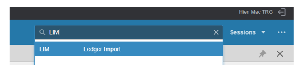 Infor SunSystemsLedger Import Error Report