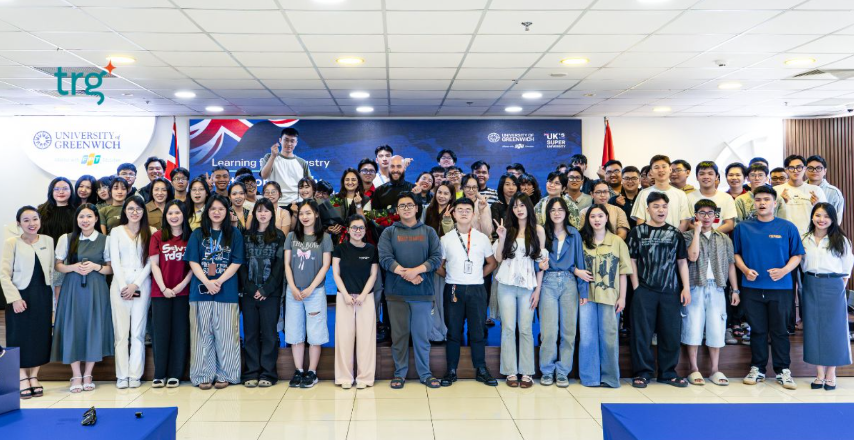 TRG X GREENWICH UNIVERSITY